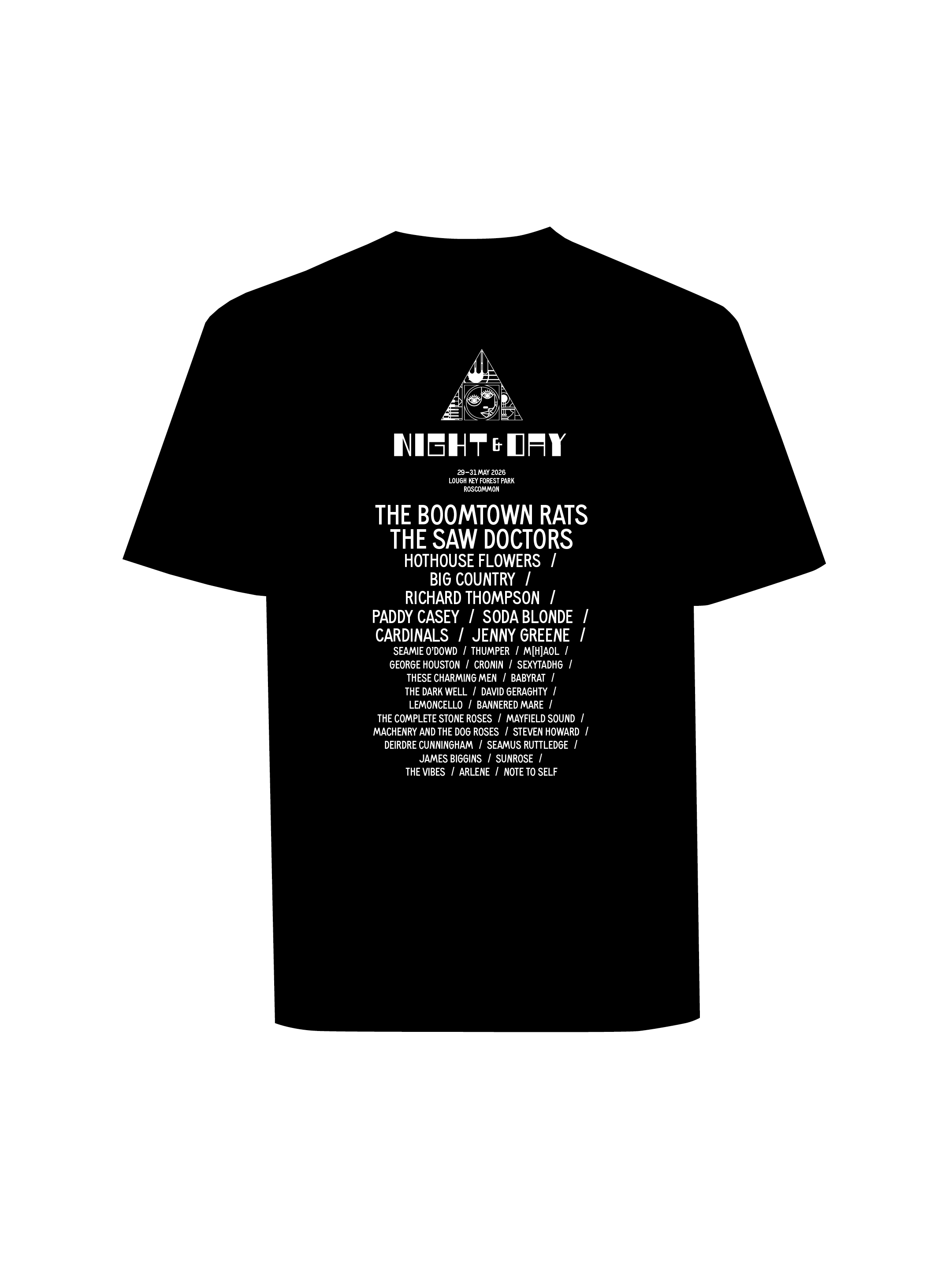 Short Sleeve lineup T Shirt
